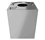 Бак для воды INTENT 10 литров Ø 80 мм квадратный, фото 4