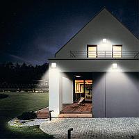 Светодиодные светильники для фасадного освещения - как выбрать и где использовать