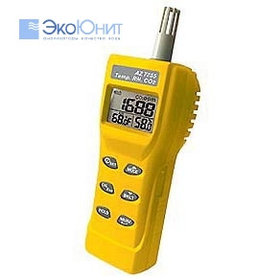 AZ Instrument AZ7755 Анализатор CO2, влажности, точки росы с  USB AZ7755