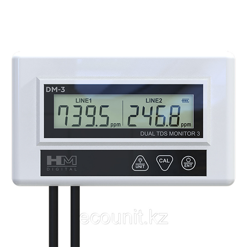 HM Digital DM3 Dual TDS Monitor 3 - он-лайн монитор эффективности очистки воды DM3, фото 1