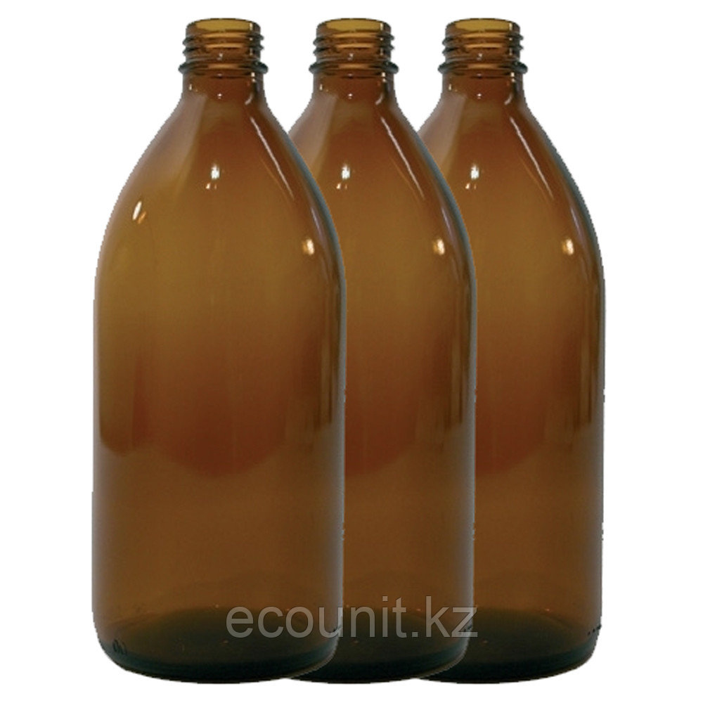 WTW 209100 PF 600 бутыль янтарного стекла для OxiTop, 510 мл, комплект 3шт 209100, фото 1