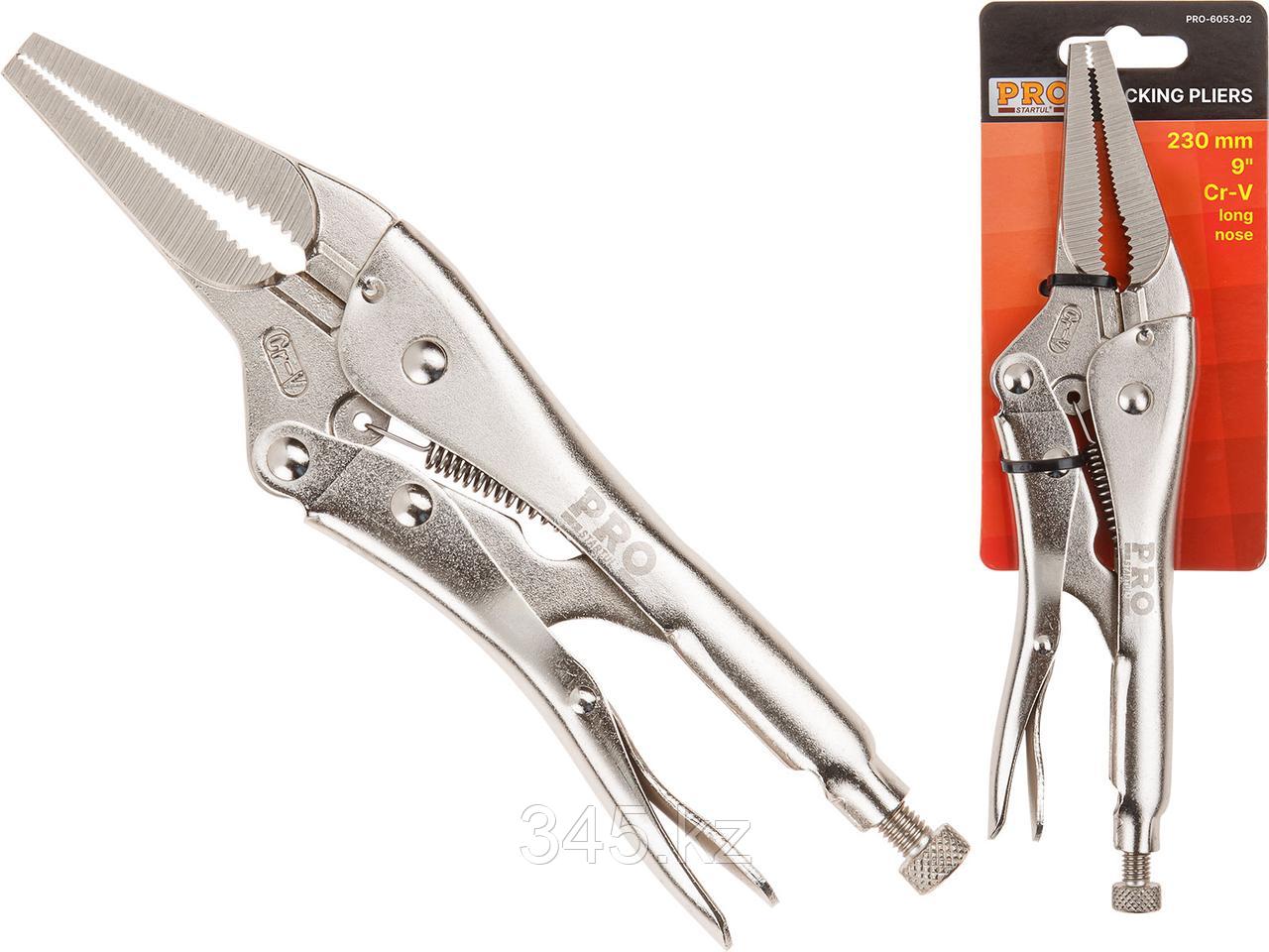 Зажим с фиксатором 250мм удлиненные губки PRO STARTUL (PRO-6053-02)