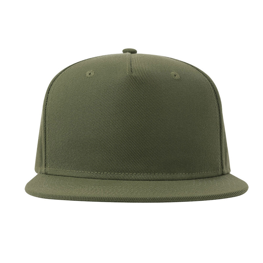 Бейсболка SNAP FIVE-S, 5 клиньев, пластиковая застежка, Оливковый, -, 25426-S.09, фото 1
