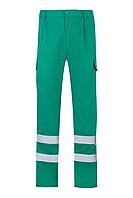 Брюки с несколькими карманами и светоотражающей лентой