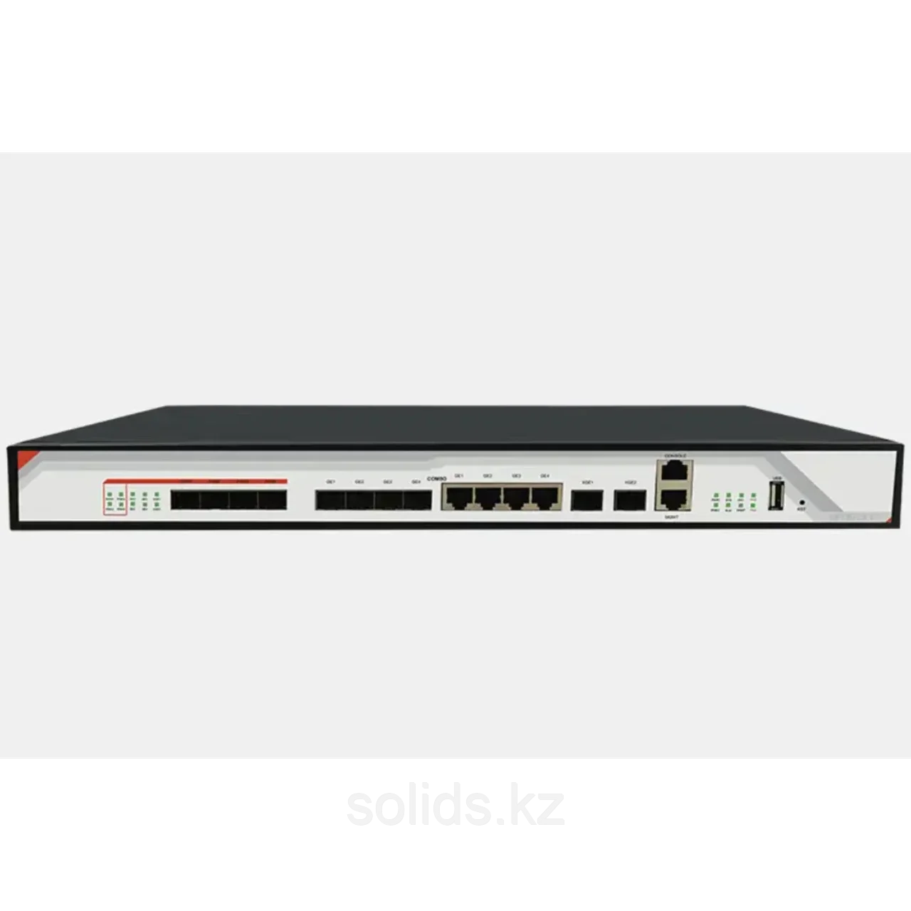 Оптический линейный терминал C-Data GPON OLT FD1604S-B1 (4*GPON порта, 4 комбо-порта SFP/RJ-45, 2*SFP+ порта, 2 БП АС-220), фото 1