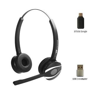 VT9200-D Bluetooth стерео гарнитура Type-C адаптор