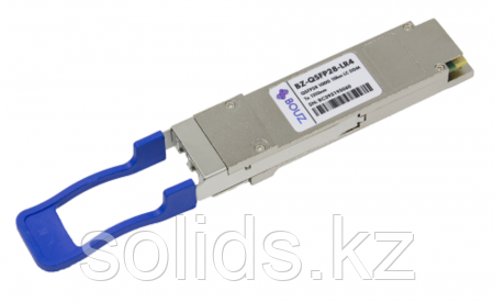 ОПТИЧЕСКИЙ МОДУЛЬ BZ-QSFP28-100G-LR4-10-L V2 (QSFP28, 100Gb, 1295~1310nm, 10 km, 2LC, DDM, V2), фото 1