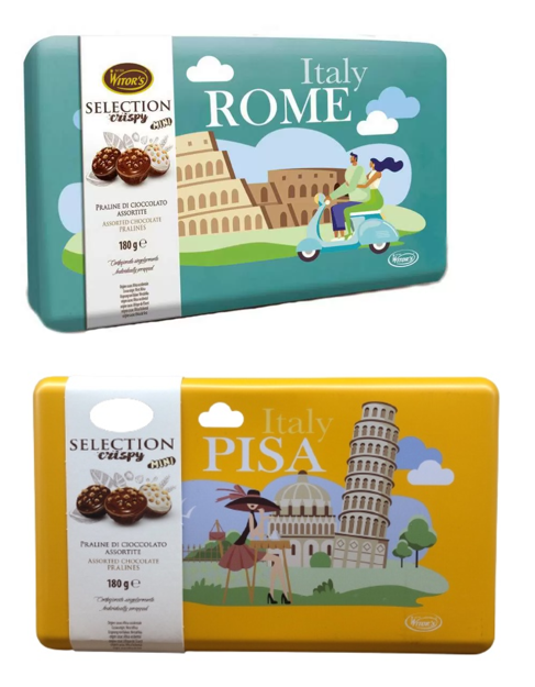 Шоколадные конфеты Witor's Crispy Mini 180 гр (ж/б)