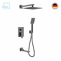 Душевая система Оружейная сталь KupferZink H71124-9 Встраиваемая