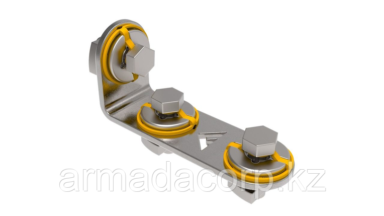 Уголок 90 3 отв Flott Fix, фото 1