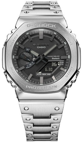 Кварцевые CASIO GM-B2100D-1AER сталь, фото 1