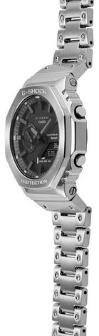 Кварцевые CASIO GM-B2100D-1AER сталь, фото 2
