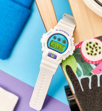 Часы Кварцевые CASIO DW-6900RCS-7DR полимер, фото 2