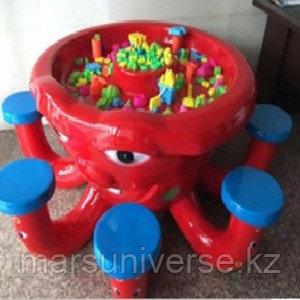Столик для кинетического песка  осьминожка