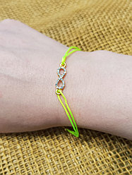 Фенечка / циркон / 15-18 см ( пр. Абая 141 )