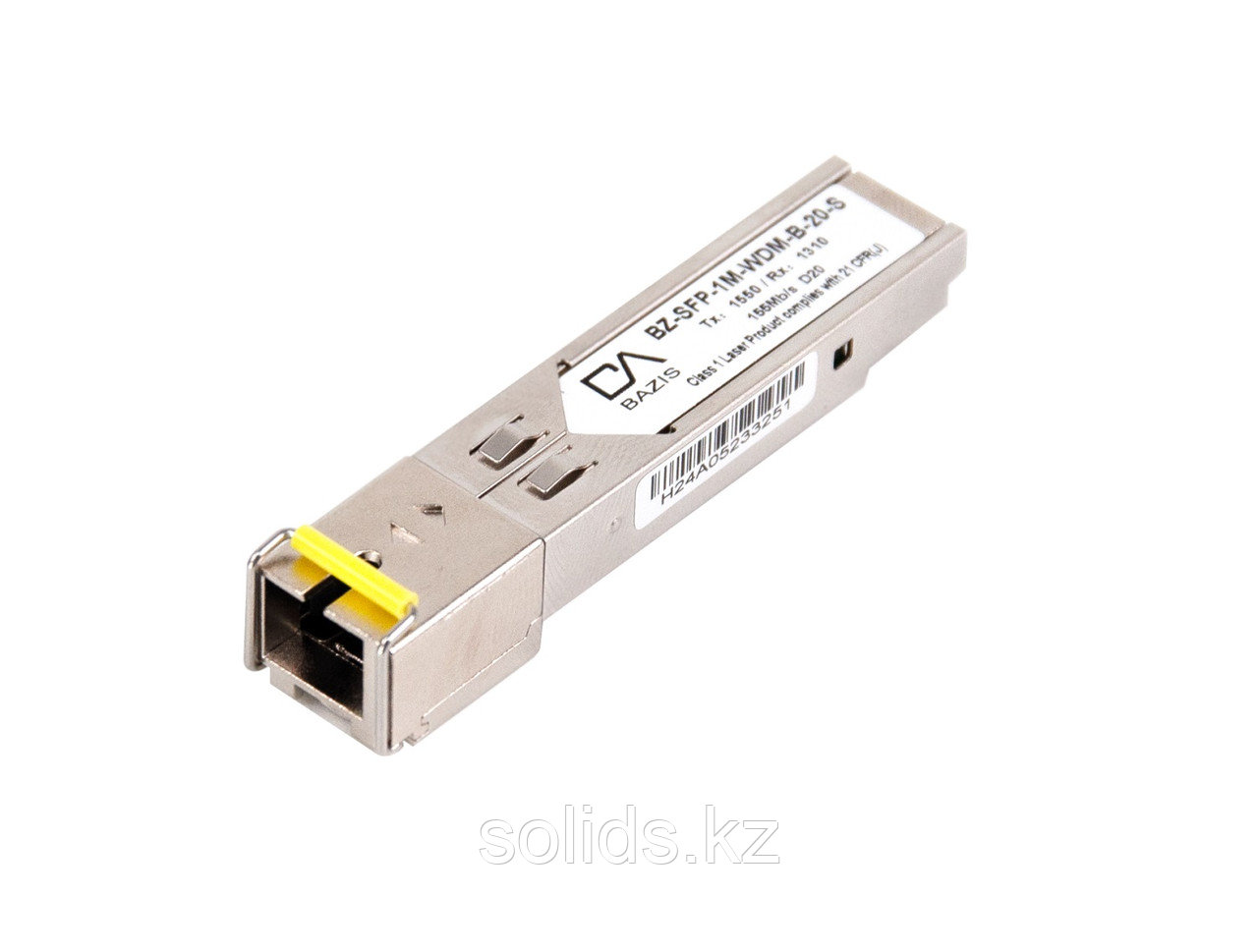 Модуль SFP, дальность до 20 км, 1550 нм, 100Mb, SC, фото 1