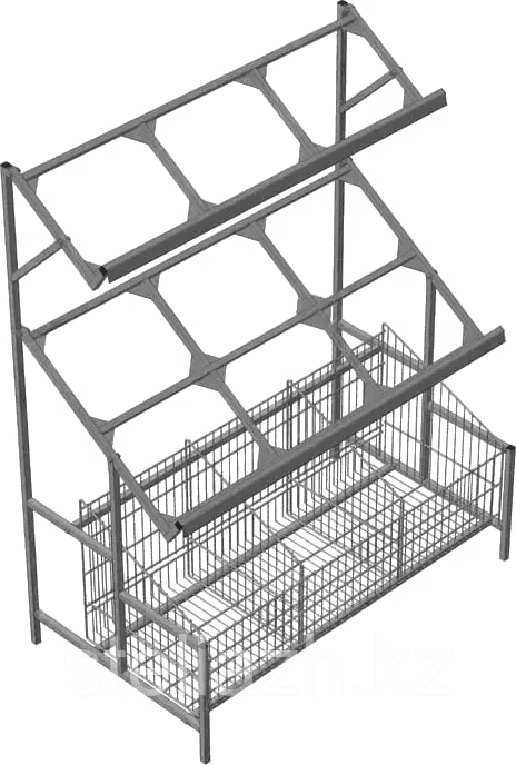 Стеллаж сетчатый плодо-овощной, фото 1