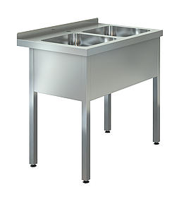 Ванна моечная ВМЦ-П2-2/400 (950х600х850)