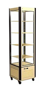 Витрина кондитерская D4 VM 400-1 (R400C бежево-коричневый, стандартные цвета)