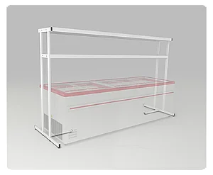 Суперструктура с подсветкой для бонеты Frostor серии 2500 двухъярусная