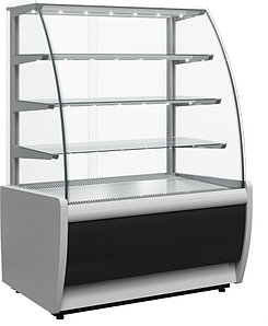 Кондитерская витрина K70 VM 0,9-1 LIGHT (ВХСв - 0,9д Carboma Техно)