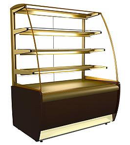 Кондитерская витрина K70 VM 1,3-1 LIGHT (ВХСв - 1,3д Carboma)