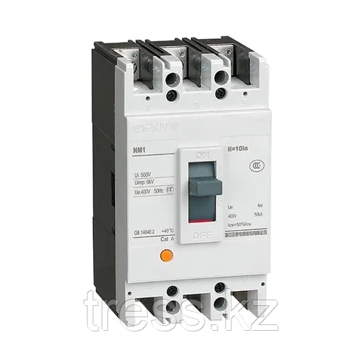 Автоматический выкл. NМ1-63S 3P 50A  15кА  (CHINT)