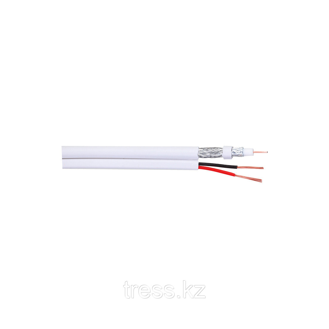 Кабель коаксиальный, Dahua DH-PFM941I-RG59N/21-100+2*0.5 CU жилы питания 100 м/б