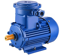 Электродвигатель асинхронный, взрывозащищенный, мощностью 75кВт.