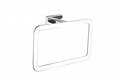 V5011 Полотенцедержатель кольцевой, настенный,нерж. сталь, форма прямоугольная, хром VIEIR (30/1шт)