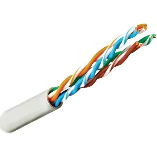 Кабель DATAREX Патч-кабель категории 5е, 4 пары U/UTP, 24AWG, PVC, серый, коробка 305 м, фото 1