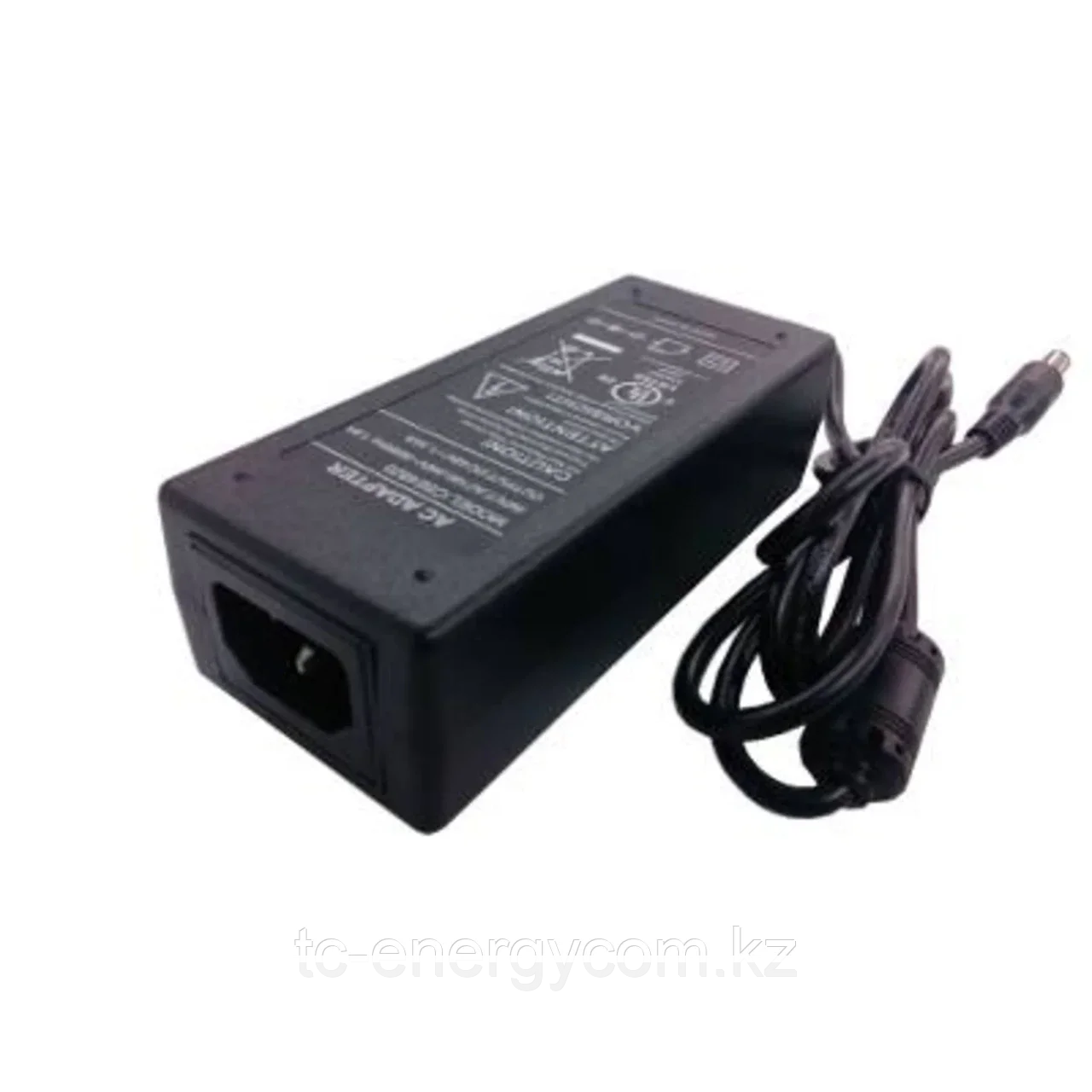 Блок питания SNR-PS-AC/DC-12/5 12В, 5А, 5x2.1мм коннектор, кабель с вилкой для подкл. к 220В, фото 1