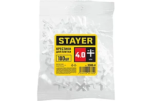 Крестики для плитки, STAYER 4мм, 100шт