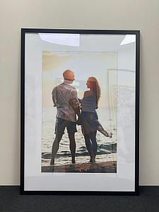 Рамка 80х60 см черная