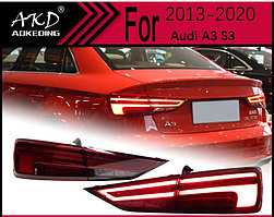Задние фонари на Audi A3 2012-20 тюнинг LED (Красный цвет)