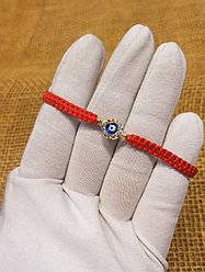 Браслет / фенечка "Глаз" ( пр. Абая 141 )