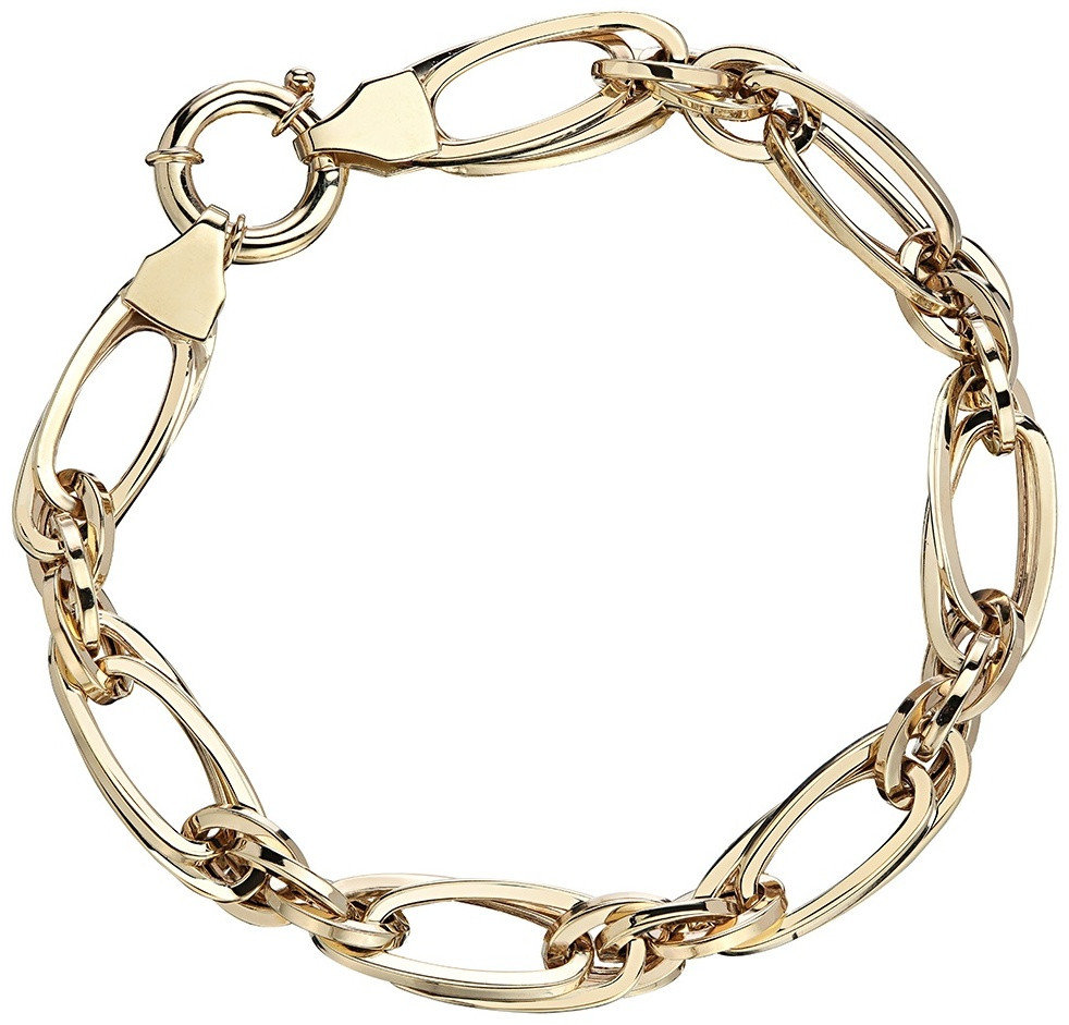 Браслет Эстет 01Б033028 длина 20.5 см, вес 6.92 г золото, плетение отсутствует, фото 1