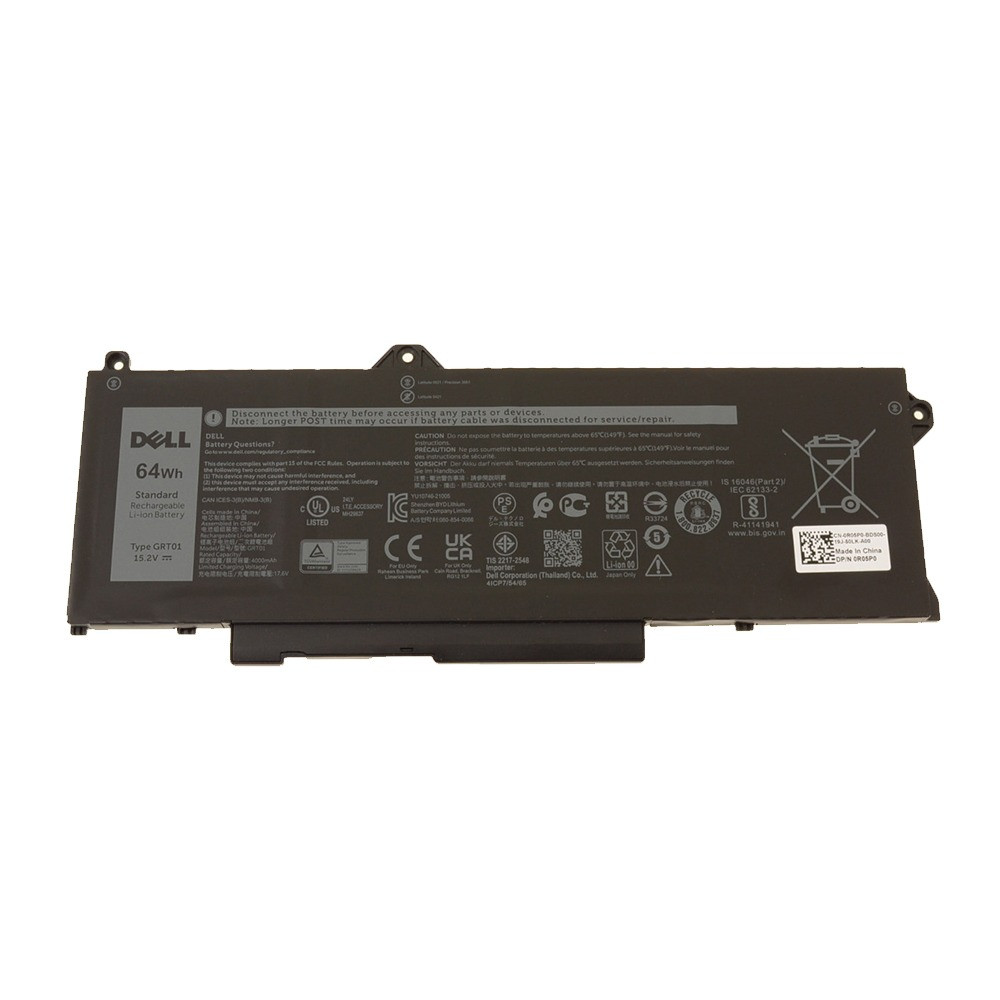 Аккумуляторы GRT01 R05P0 0P3TJ для ноутбука Dell Latitude 5421 5431 5521 5531
