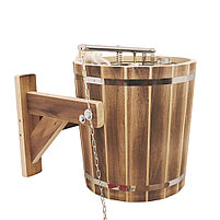 Обливное устройство с клапаном "Дождь"с нерж. вставкой 20л Добрыня (ОУК-ДН-20Д), фото 2