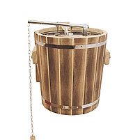 Обливное устройство с клапаном "Дождь"с нерж. вставкой 20л Добрыня (ОУК-ДН-20Д), фото 3