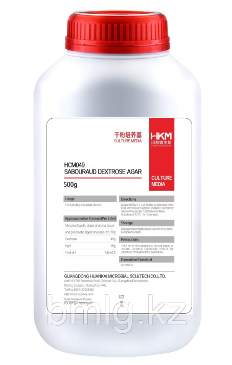 Декстрозный агар Сабуро (SDA) HCM049 SABOURAUD DEXTROSE AGAR 500g