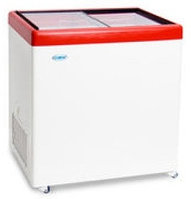 Ларь-Бонета Снеж МЛП-250 236 л белый, красный