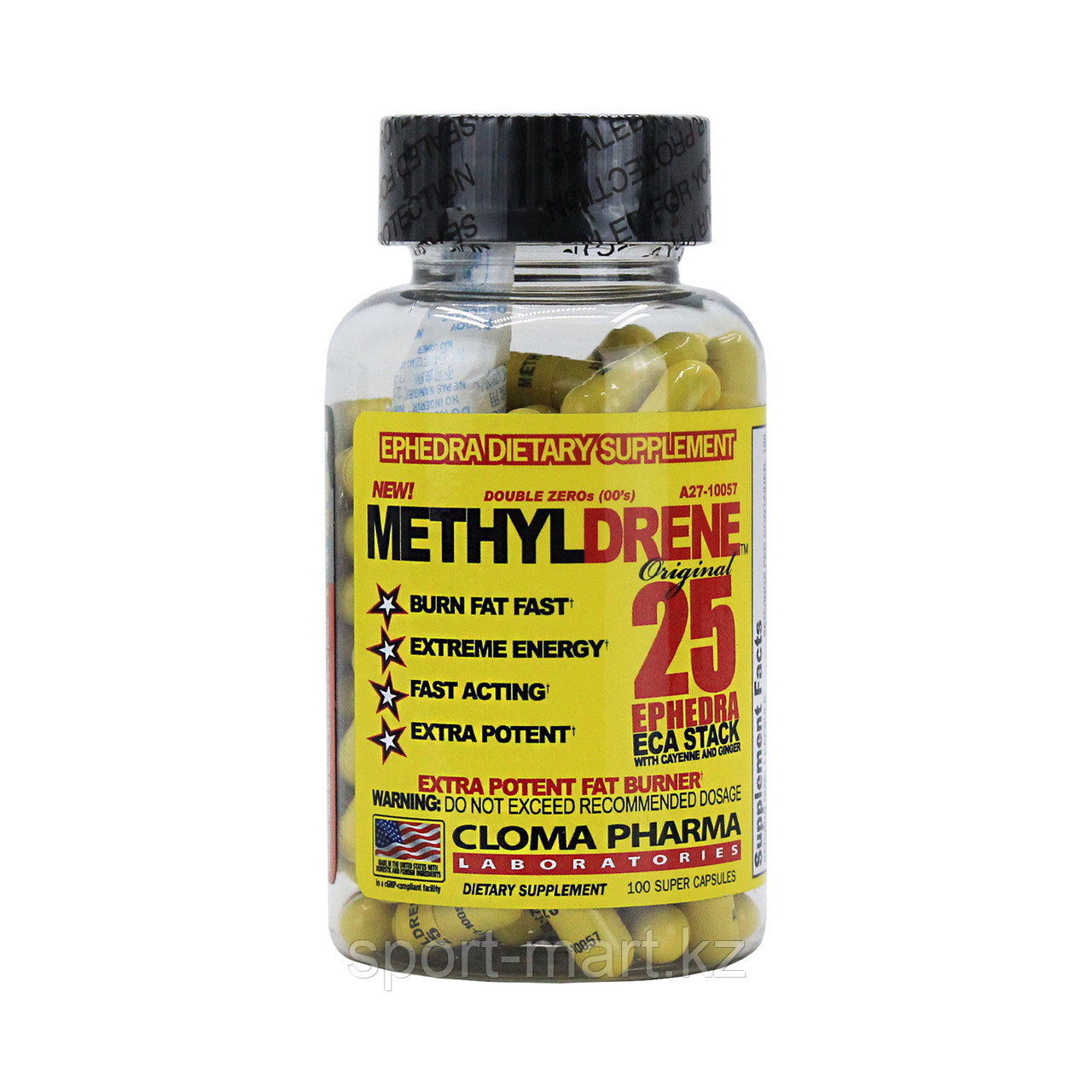 Жиросжигатели Cloma Pharma Methyldrene 100 капсул, фото 1