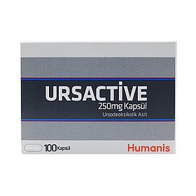 Урсосан Ursactive Humanis 250 мг 100 капсул