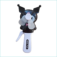 Ручной вентилятор Kuromi (чёрный)