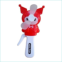 Ручной вентилятор Kuromi (красный)