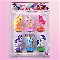 Детский набор печатей "My Little Pony | Май литтл пони" (10 шт.)