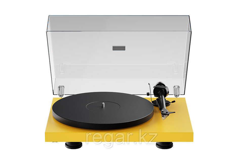 PRO-JECT AUDIO SYSTEMS PRO-JECT Проигрыватель пластинок Debut EVO 2 Pick It MM САТИНОВЫЙ ЖЕЛТЫЙ, фото 1