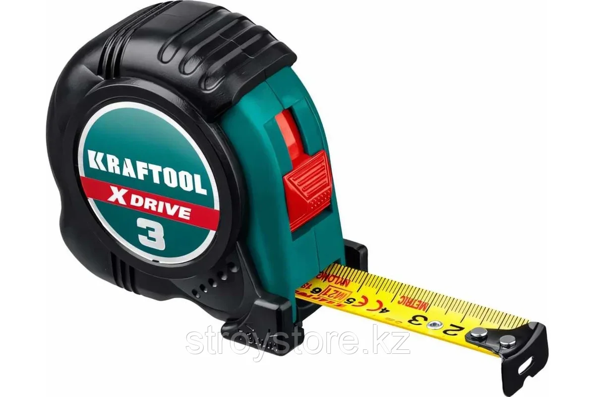 Рулетка, KRAFTOOL X-Drive 3м х 19мм