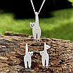 Кулон с цепью 45см, серебро 925пр, Lotus Fun (ручная работа) вес 3гр, фото 2